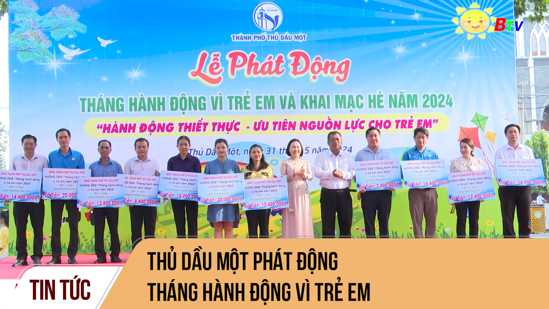 Thủ Dầu Một phát động Tháng Hành động vì trẻ em